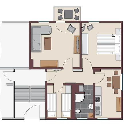 Apartament Haus Auguste, Kormoran Rostock Zewnętrze zdjęcie